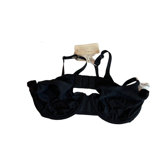 Smoothez Aerie Mesh Unlined Bra True Black Size 36B NWT - Picture 4 of 7